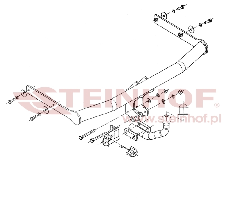 Skoda Fabia I 5D Tow Bar (1999-2007) S-274