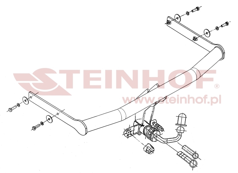 Skoda Fabia I 5D Tow Bar (1999-2007) S-275/1