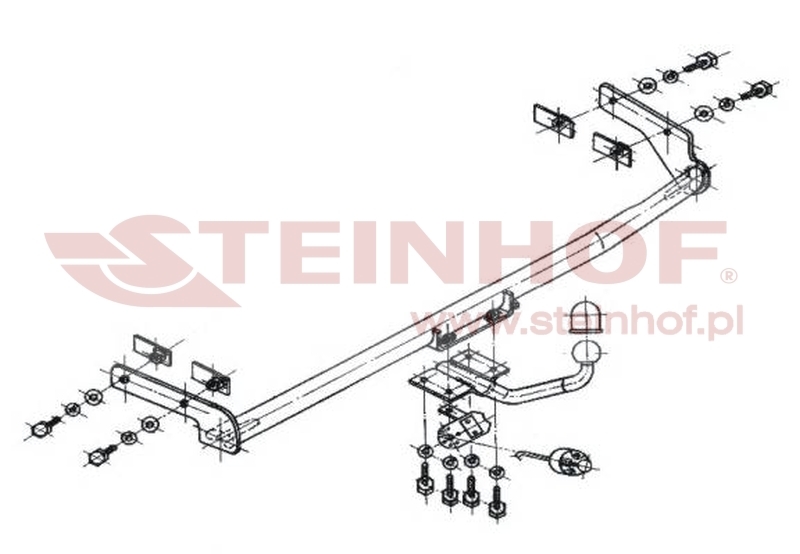 Skoda Felicia 3/5D Tow Bar (1995-2001) S-285