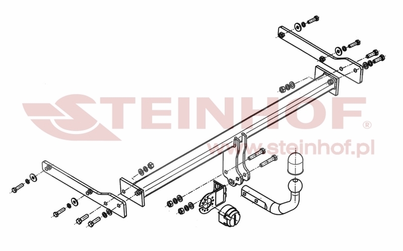 Skoda Rapid Spaceback 5D
Hatchback Tow Bar (2013-2019) S-312
