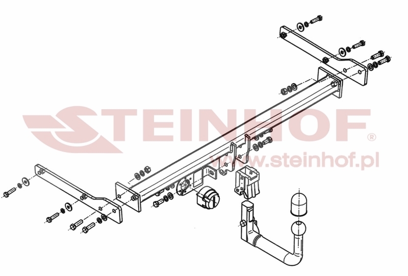 Skoda Rapid Spaceback 5D
Hatchback Tow Bar (2013-2019) S-313