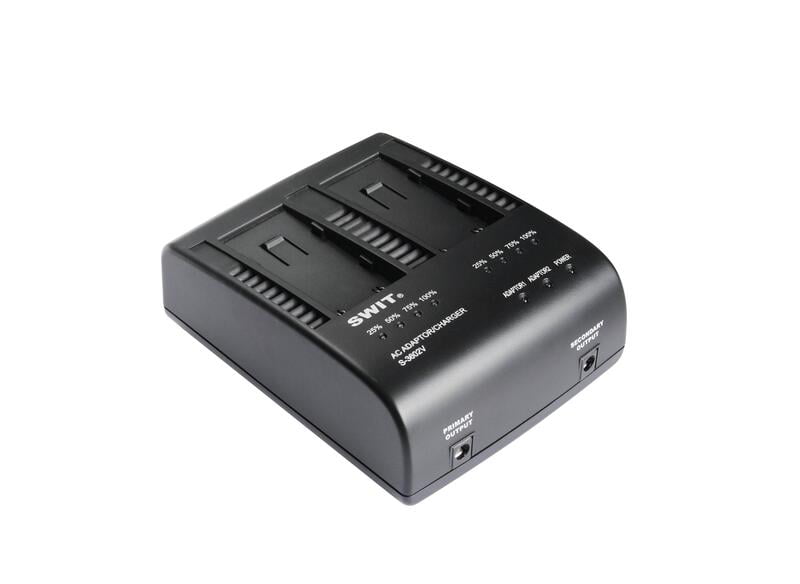 S-3602V | 2x2A DV charger compatible to JVC BN-VF series S-3602V | 2x2A DV charger compatible to JVC BN-VF series
