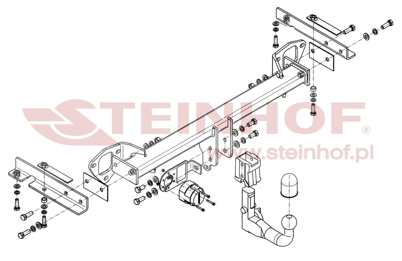 Subaru Forester (SH) Tow Bar (2008-2013) S-365