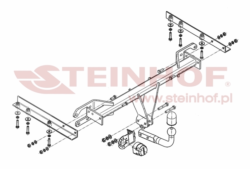 Subaru Legacy Outback Tow Bar (2009-2015) S-368