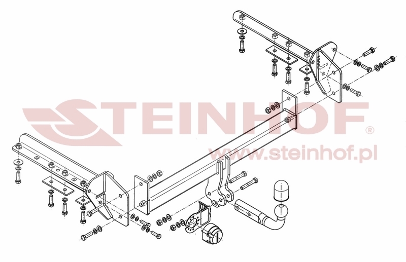 Subaru Forester (SJ) Tow Bar (2013-2018) S-370