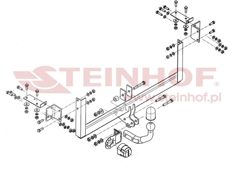 Nissan Pixo Tow Bar (2009-2013) S-376