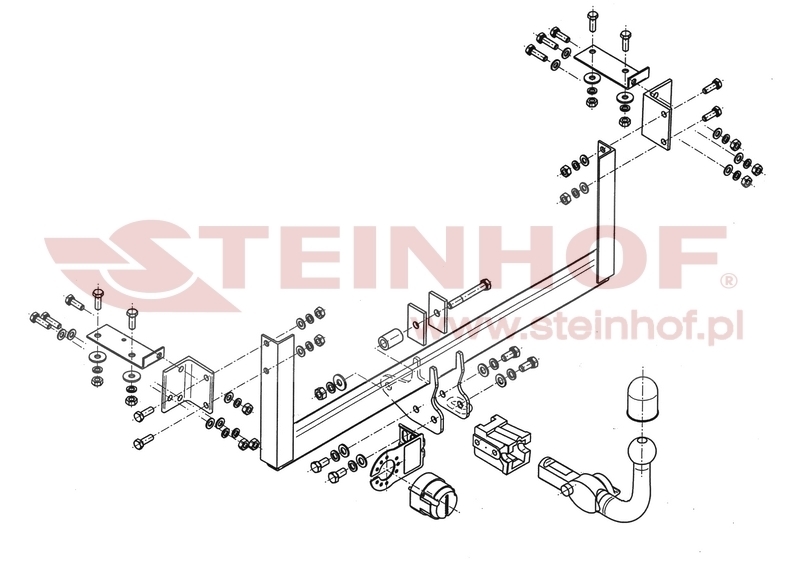 Nissan Pixo Tow Bar (2009-2013) S-377