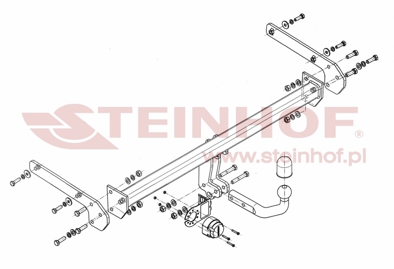 Suzuki SX4 S-Cross Tow Bar (2013-2021) S-389