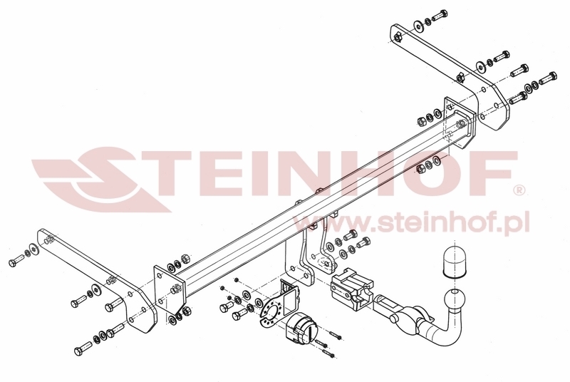 Suzuki SX4 S-Cross Tow Bar (2013-2021) S-390
