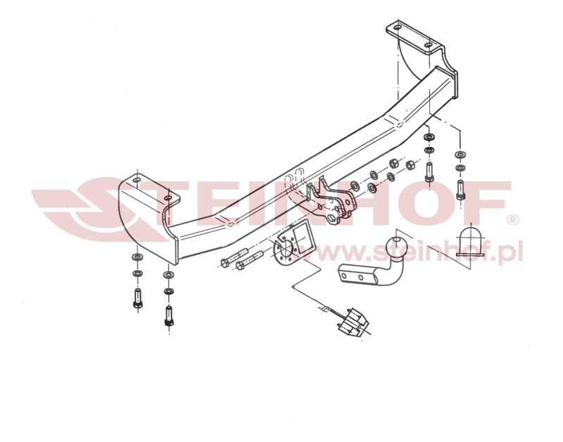 Suzuki Vitara Grand Tow Bar (1998-2005) S-401