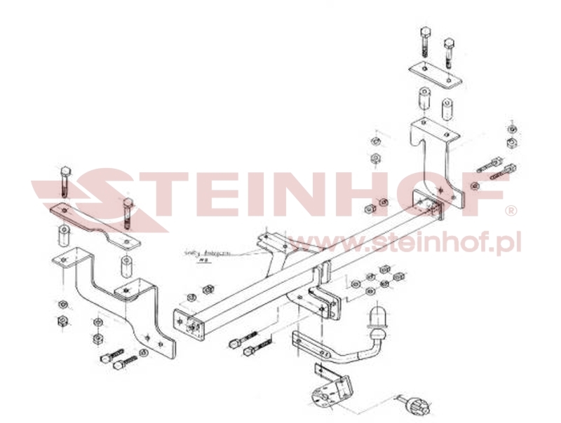 Opel Agila Tow Bar (2000-2002) S-405