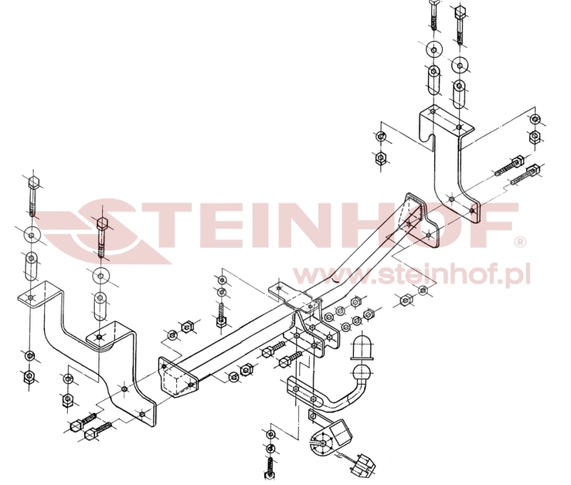 Opel Agila 2WD/4WD Tow Bar (2002-2008) S-407