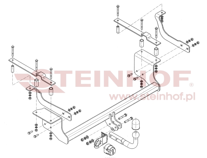 Suzuki Ignis II (MH)
(incl. 4x4) (excl. Sport) Tow Bar (2003-2006) S-408