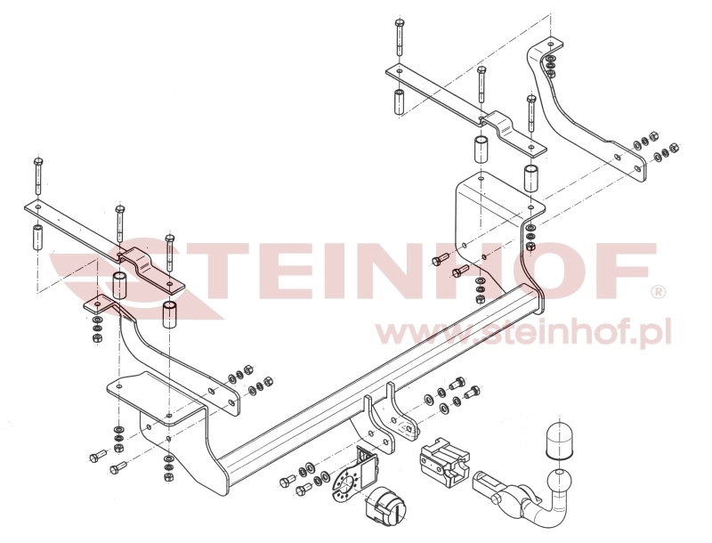 Suzuki Ignis II (MH)
(incl. 4x4) (excl. Sport) Tow Bar (2003-2006) S-409