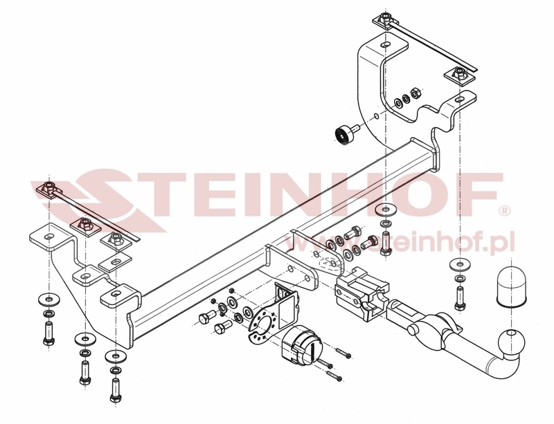 Suzuki Jimny (SN) Tow Bar (1998-2018) S-411