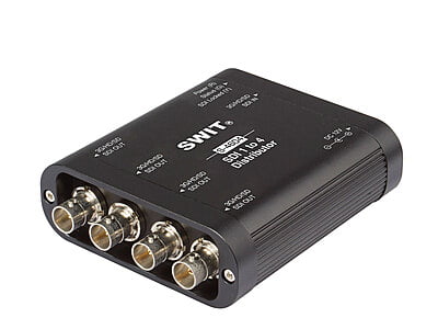 S-4604 | Heavy Duty 3G-SDI 1 to 4 Distributor and Amplifer