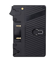 S-7006A | Gold mount plate, screws-mount and 2-pin DC plug connect, also for S-1073F/1073H/CM-S73H S-7006A | Gold mount plate, screws-mount and 2-pin DC plug connect, also for S-1073F/1073H/CM-S73H