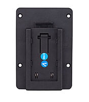 S-7006V | JVC BN-VF mount plate, screws-mount and 2-pin DC plug connect, also for S-1073F/1073H/CM-S73H