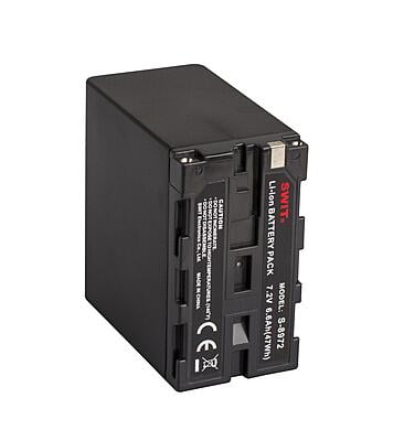 S-8972 | 47Wh/6.6Ah NP-F-type (Sony L-series) DV battery with DC-pole in/output S-8972 | 47Wh/6.6Ah NP-F-type (Sony L-series) DV battery with DC-pole in/output