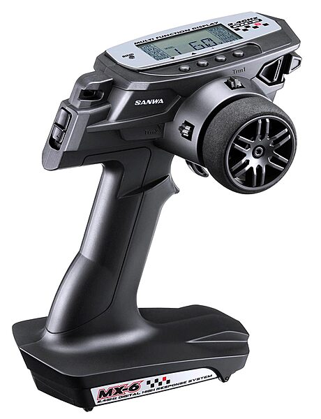 SANWA MX-6 with RX391W Waterproof Receiver