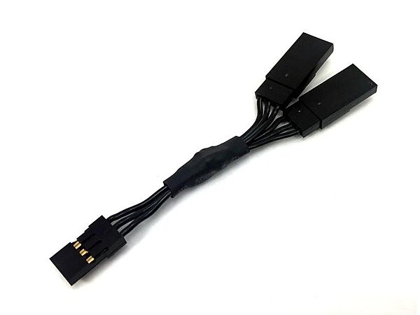 SANWA Black Short Y-Harness