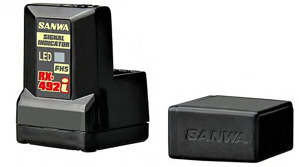 SANWA Receiver RX-492i 4 chanels 2.4GHZ FH5 SXR Waterproof