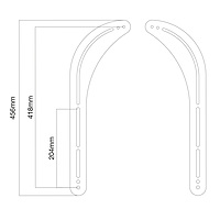 TTAP Soundbar Speaker TV Brackets