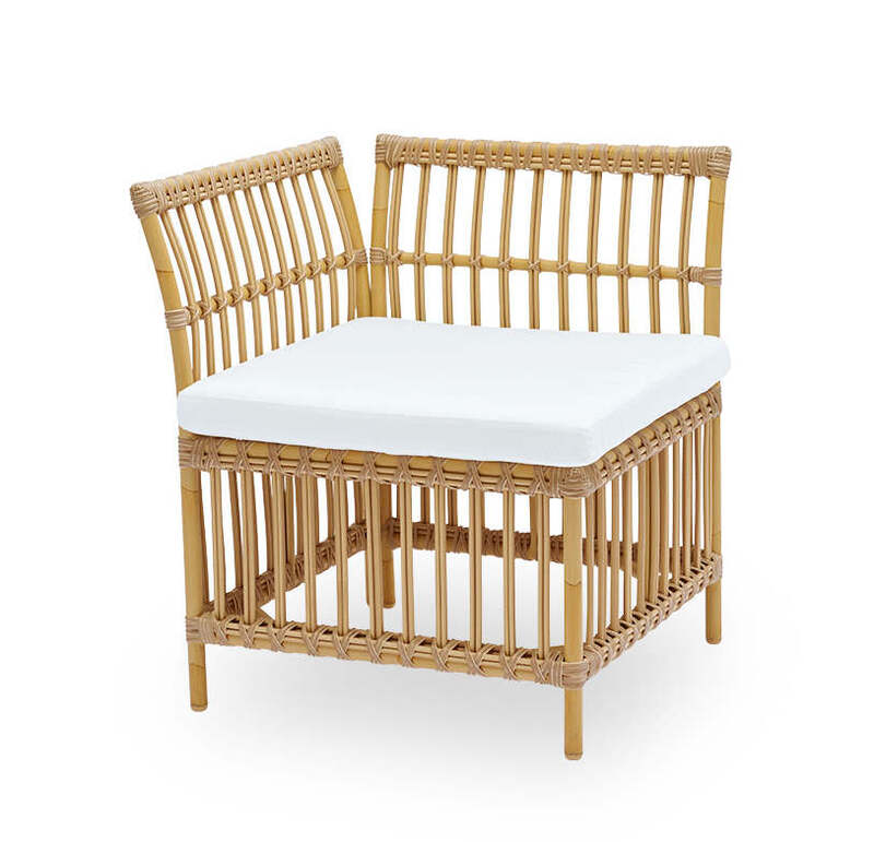 Meghan Exterior Dining Bench | Corner Module