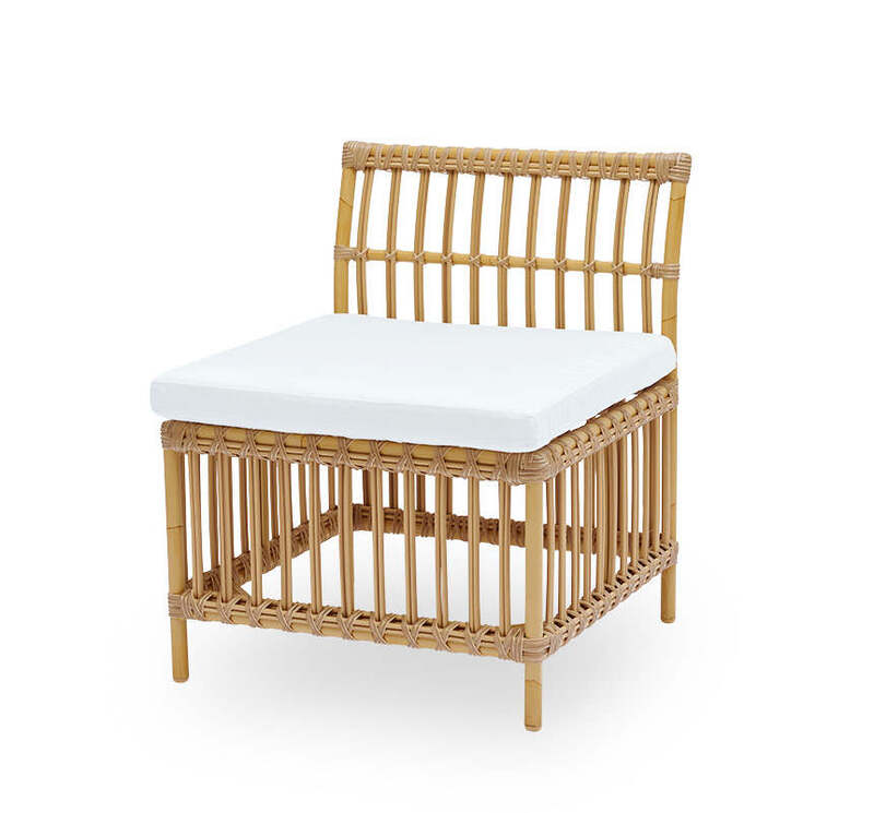 Meghan Exterior Dining Bench | Center Module