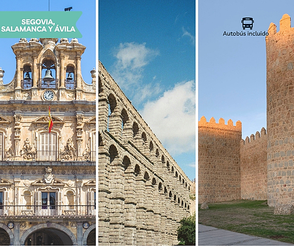 SALAMANCA, SEGOVIA Y ÁVILA SALAMANCA, SEGOVIA Y ÁVILA