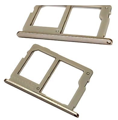 For Samsung Galaxy J7 2017 J730 - Replacement SIM & Card Tray Holder - Gold