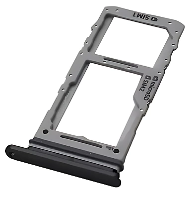 For Samsung Galaxy Note 10 Plus - Replacement SIM & SD Card Tray - Black