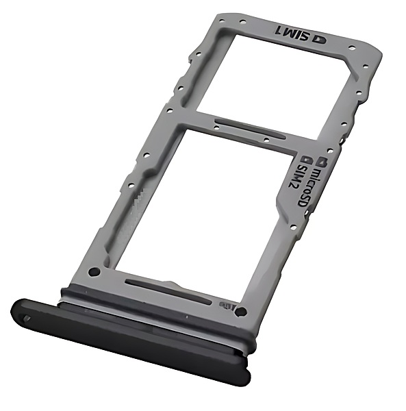 For Samsung Galaxy Note 10 Plus - Replacement SIM & SD Card Tray - Black