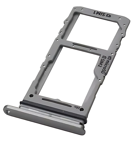 For Samsung Galaxy Note 10 Plus - Replacement SIM & SD Card Tray - Grey