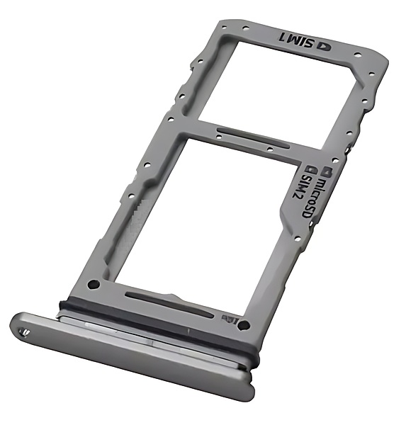 For Samsung Galaxy Note 10 Plus - Replacement SIM & SD Card Tray - Grey