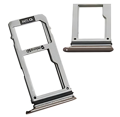 For Samsung Galaxy A320 , A3 2017 - Replacement SIM & SD Card Tray Holder - Gold