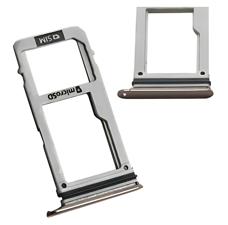 For Samsung Galaxy A320 , A3 2017 - Replacement SIM & SD Card Tray Holder - Rose Gold