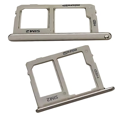 For Samsung Galaxy J4 2018 J400 - Replacement SIM 2 & SD Card Tray Holder - Gold