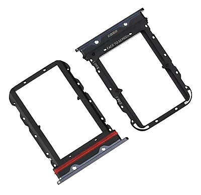 Xiaomi Mi Note 10 - Replacement SIM Tray Card - Black