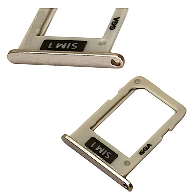 For Samsung Galaxy J7 2017 J730 - Replacement SIM Card Tray Holder - Gold