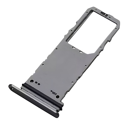 For Samsung Galaxy Note 10 - Replacement SIM Card Tray Holder - Silver