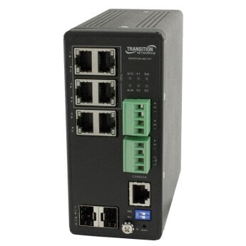 Lantronix SISPM1040-362-LRT - Managed Hardened Gigabit Ethernet PoE+ Switch Lantronix SISPM1040-362-LRT - Managed Hardened Gigabit Ethernet PoE+ Switch