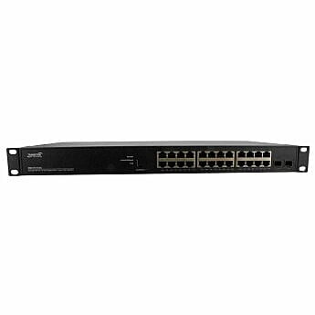 Lantronix - SM24TAT2SA-EU - Smart Managed Gigabit Ethernet PoE+ Switch Lantronix - SM24TAT2SA-EU - Smart Managed Gigabit Ethernet PoE+ Switch