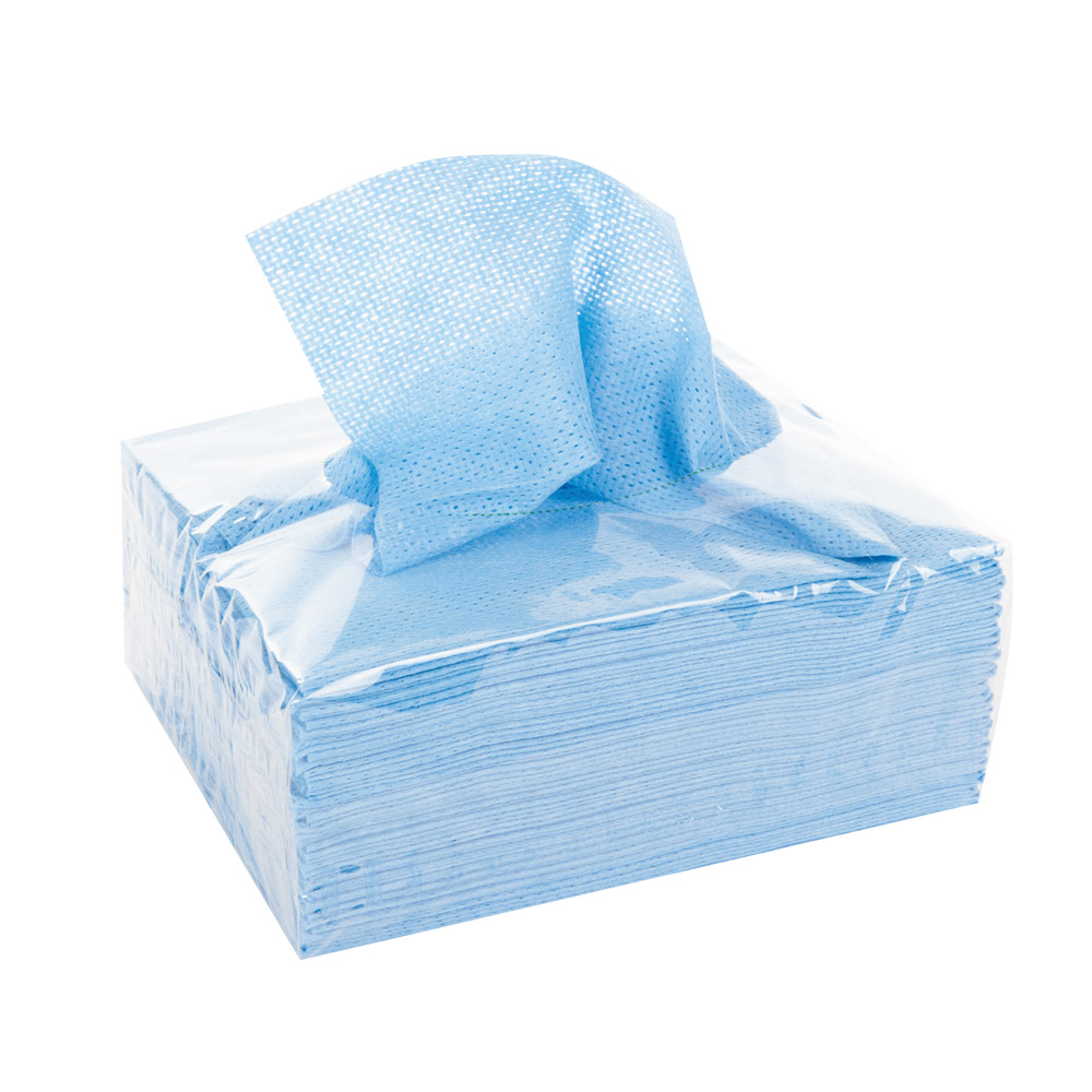 Hygoclean® Wisch-, und Poliertuch | blau | 30 × 38 cm Hygoclean® Wisch-, und Poliertuch | blau | 30 × 38 cm