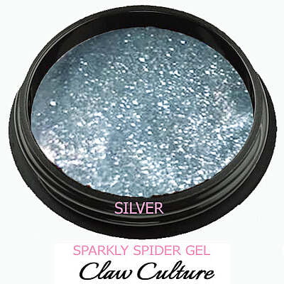 Claw Culture Spider Gel silver metallic Claw Culture Spider Gel silver metallic