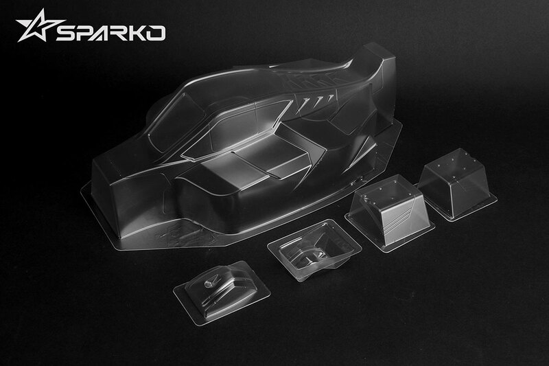 Sparko F8 Buggy Body (Clear) Sparko F8 Buggy Body (Clear)