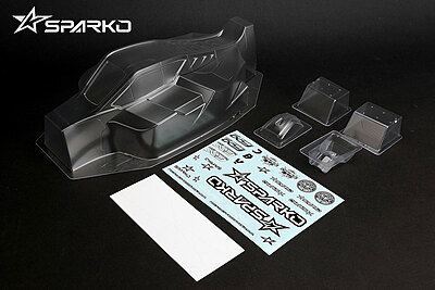 Sparko F8 Buggy Body (Clear) Sparko F8 Buggy Body (Clear)
