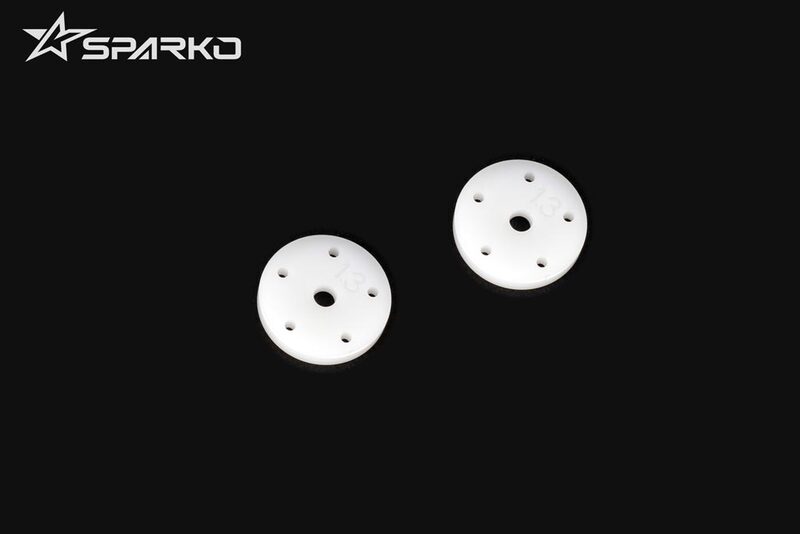 Sparko F8 Big Bore Flat Shock Piston 5x1.3mm (2) Sparko F8 Big Bore Flat Shock Piston 5x1.3mm (2)