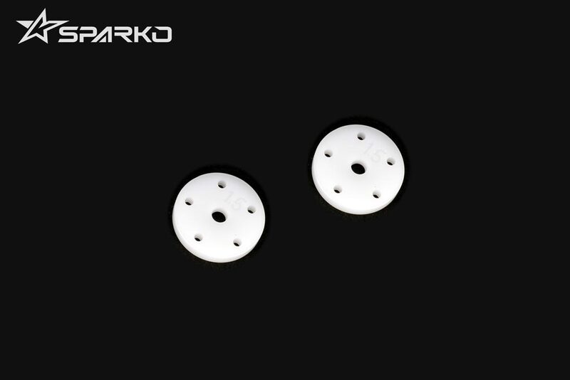 Sparko F8 Big Bore Flat Shock Piston 5x1.5mm (2) Sparko F8 Big Bore Flat Shock Piston 5x1.5mm (2)