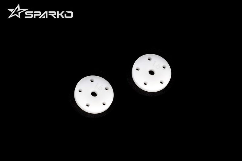 Sparko F8 Big Bore Flat Shock Piston 5x1.6mm (2) Sparko F8 Big Bore Flat Shock Piston 5x1.6mm (2)
